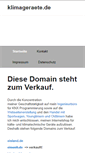 Mobile Screenshot of klimageraete.de
